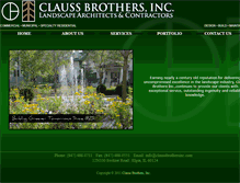 Tablet Screenshot of claussbrothersinc.com